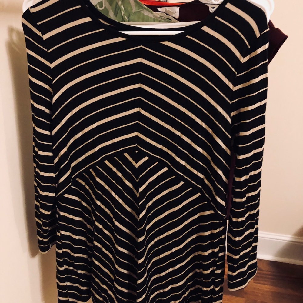 Long sleeve tunic dress shirt